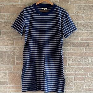 Madewell Tee Dress in Epperson Stripe